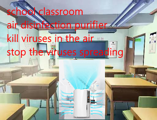 120w Air Disinfection Purifier With Sanitizer 220V 50Hz